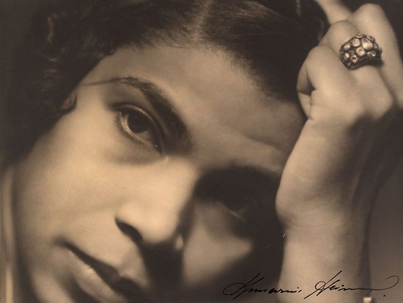 A portrait of Marian Anderson