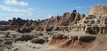 The rugged landscape seen along the Door Trail