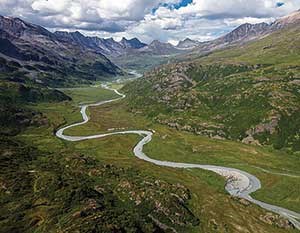 Wrangell-St. Elias National Park and Preserve, Alaska.