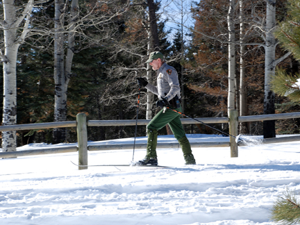 cross-country ski trail