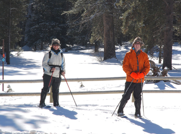 snowshoe users