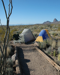 The Robber's Roost campsite is representative of the kind of projects the backcountry permit fee is intended to support. The Robber's Roost campsite is representative of the kind of projects the backcountry permit fee is intended to support.