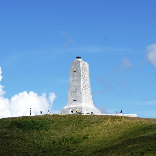 The Wright Brothers Monument on Big Kill Devil Hill