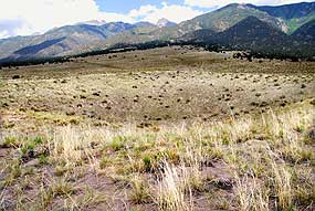 Suspected Meteor Crater, North Side of Great Sand Dunes NP