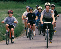 Cades Cove Loop Road is closed to motor vehicles on Wednesday and Saturday mornings in summer to allow bicyclists and pedestrians to enjoy the cove.