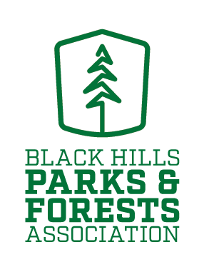 The logo of Black Hills Parks and Forests Association.