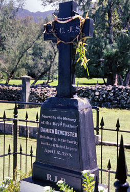 Father Damien Gravesite