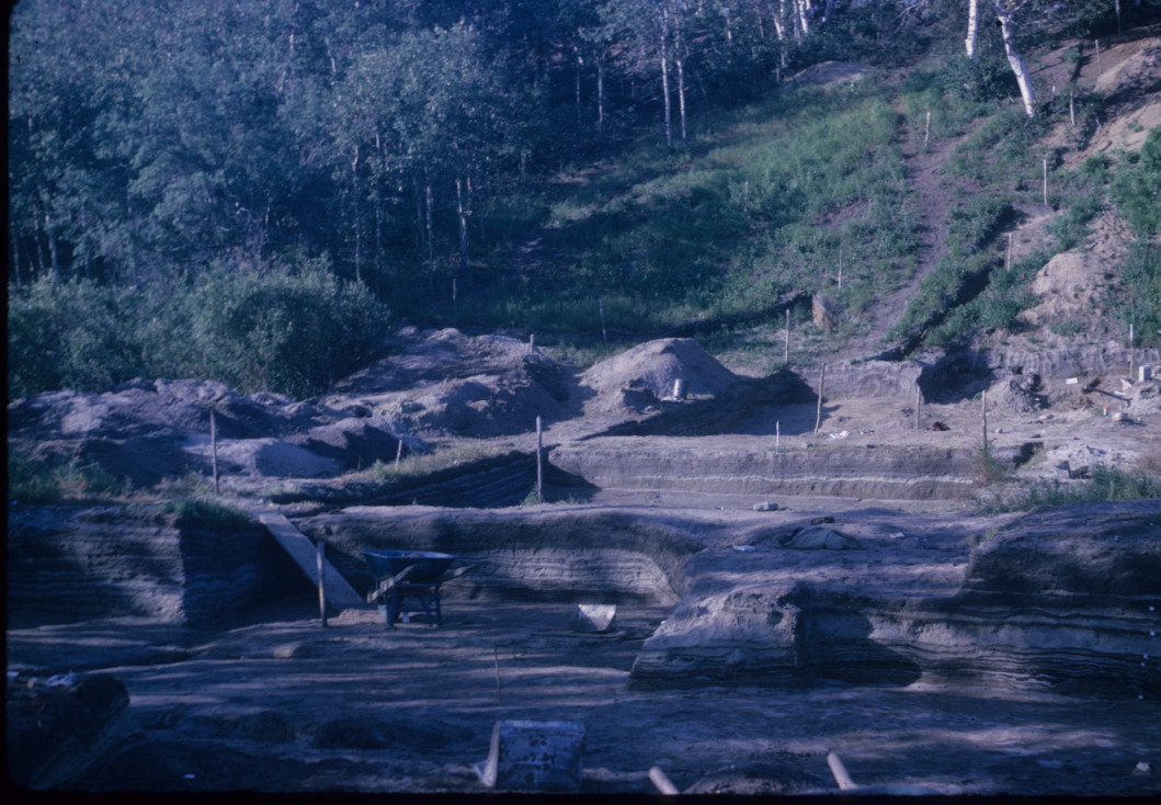Excavation in process 1967