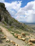 View of Knife Edge Trail View of Knife Edge Trail