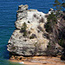 Miners Castle is disabled accessible and easily reached by automobile. Miners Castle is disabled accessible and easily reached by automobile.