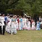 Choctaw Dancers of all ages.