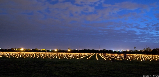 Memorial Illumination at Resaca de la Palma Battlefield