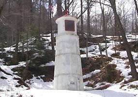 With its companion front range light, the Munising Rear Range Light helps guide mariners into Munising Bay. With its companion front range light, the Munising Rear Range Light helps guide mariners into Munising Bay.