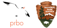 Point Reyes Bird Observatory and National Park Service Logos