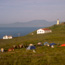 campground, lighthouse, and historic coast guard buildings on anacapa island timhaufphotography.com