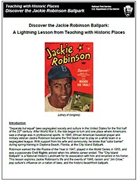 Cover of Jackie Robinson lightning Lesson Plan (twhp)