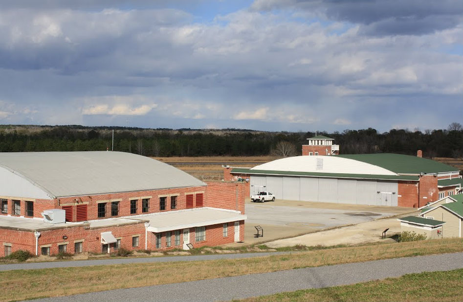 Photograph of Hangar No. 1 at Moton Field