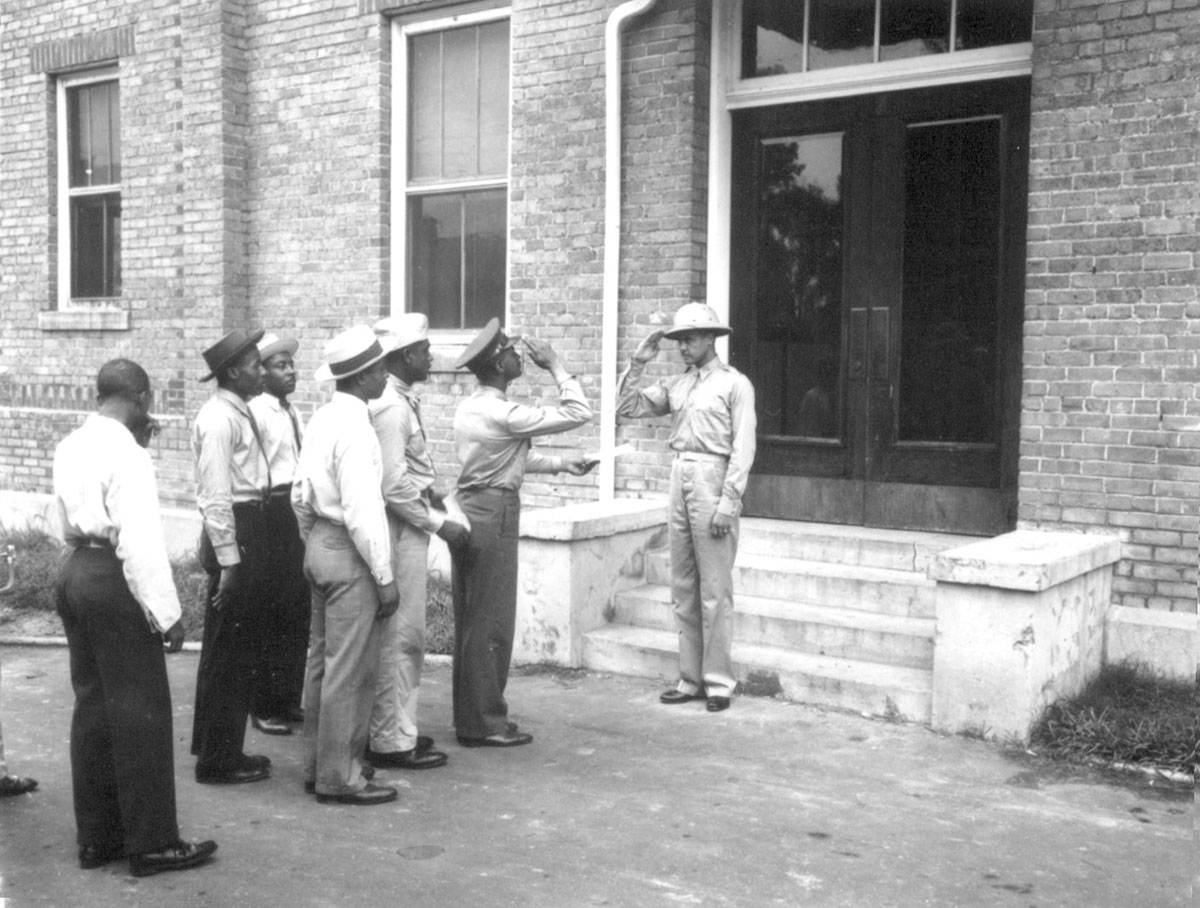 Photograph of Army Air Corps Cadets