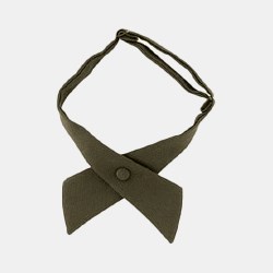 Cross Tie A green cross tie