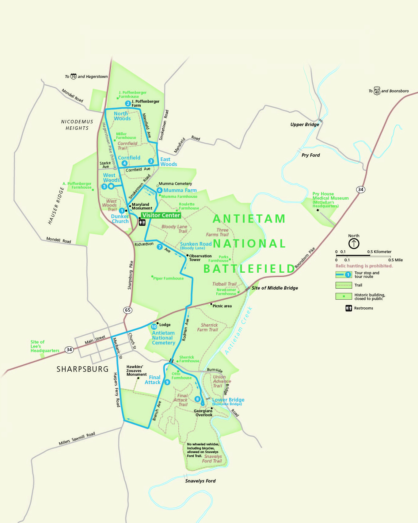 antietam battlefield virtual tour