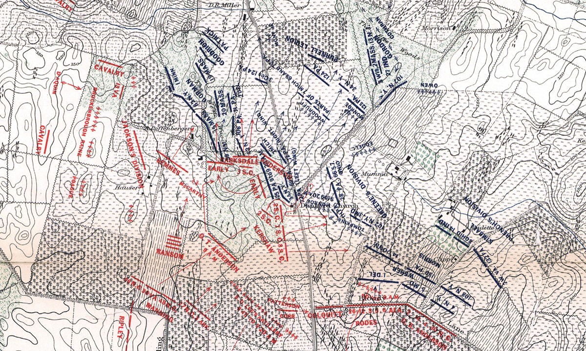 West Woods Trail Map West Woods Trail - Antietam National Battlefield (U.s. National Park  Service)