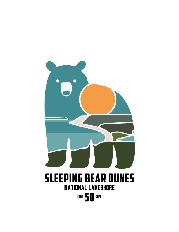 Logo of Sleeping Bear Dunes 50th Anniversary