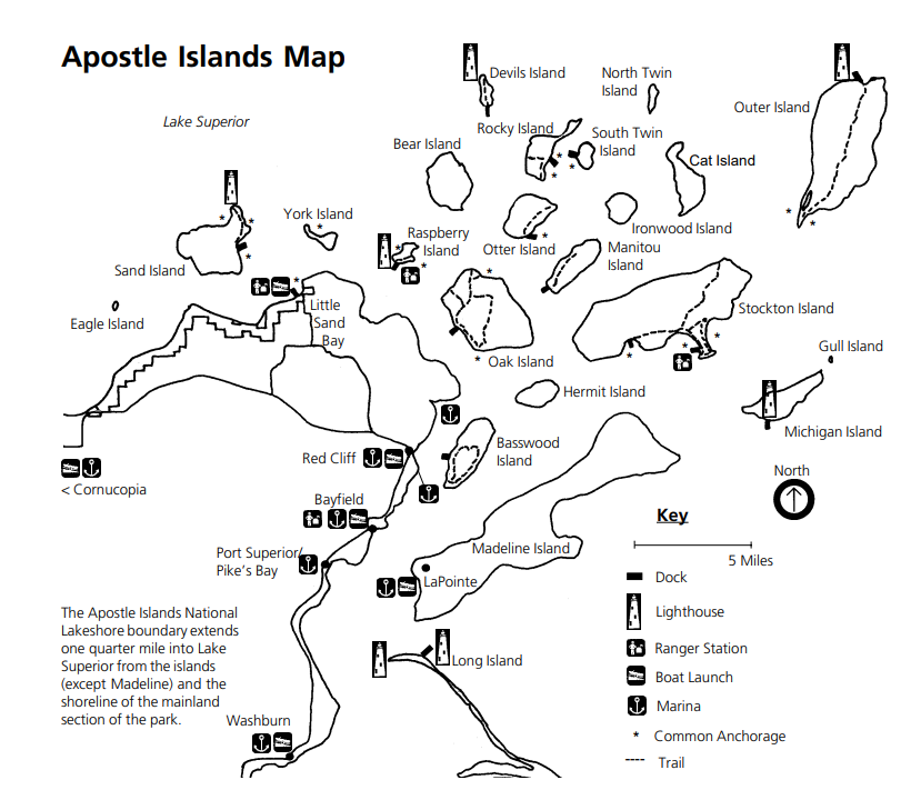Getting To The Islands Apostle Islands National Lakeshore U S National Park Service