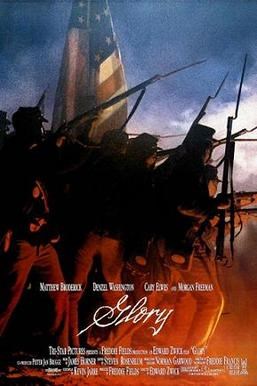 1989 TriStar Pictures Glory Poster 1989 TriStar Pictures Glory Poster