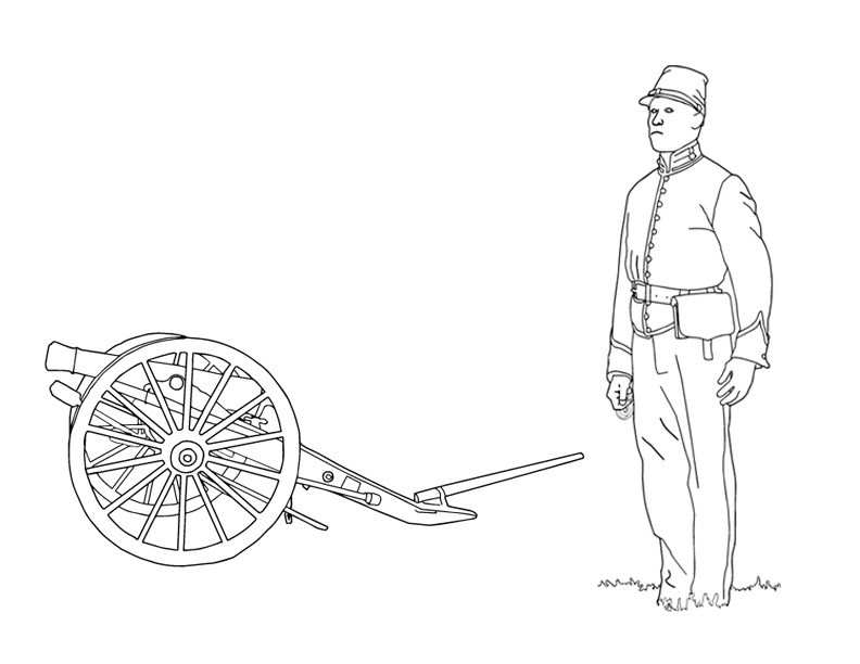 Fort Smith Coloring Pages (U.S. National Park Service)