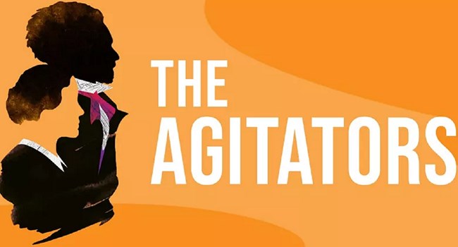 The Agitators Podcast Series Logo for the Agitators podcast