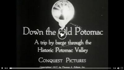 Down the Old Potomac Screenshot Image Screenshot image from the "Down the Old Potomac" video from the Library of Congress.