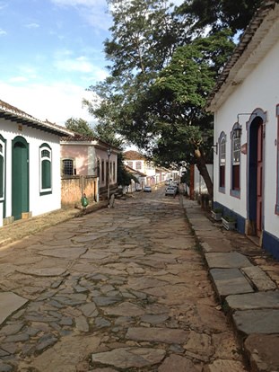 Tiradentes is a famous 18th-century colonial town on the Estrada Real (Royal Road) in Minas Gerias, Brazil. Photo © Michael Romero Taylor.