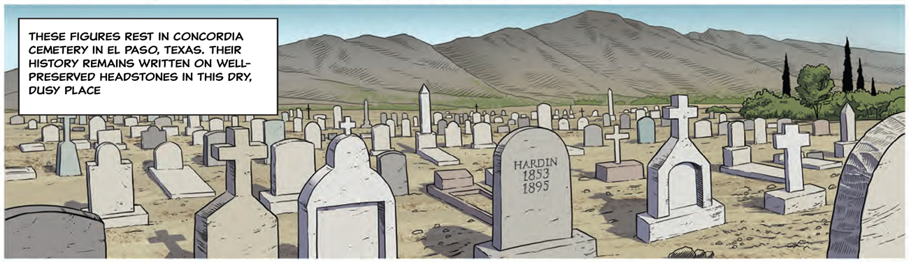 Dozens of different stone grave markers, many with crosses, crowd a sparsely vegetated landscape, with low mountains in the background. Dozens of different stone grave markers, many with crosses, crowd a sparsely vegetated landscape, with low mountains in the background.