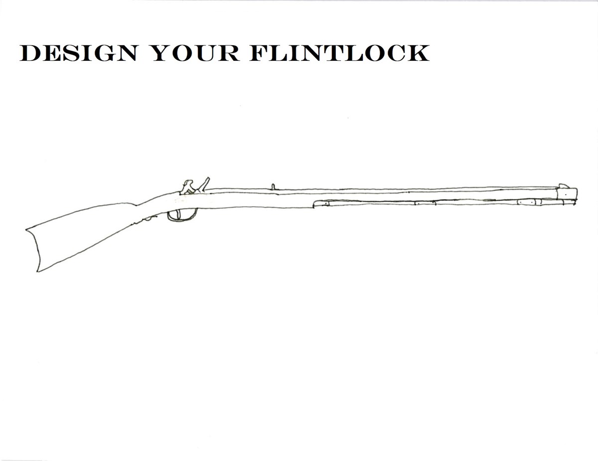 rifle outline