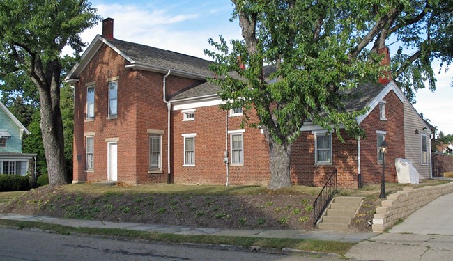 Haines House ` Brick building