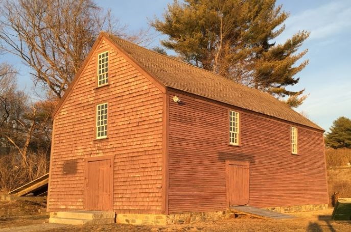 The John Hancock Warehouse that still sits on the shore of the York River was built in the mid-1700s and is one of eight National Register of Historic Places sites within the York River watershed. Photo: Jennifer Hunter.