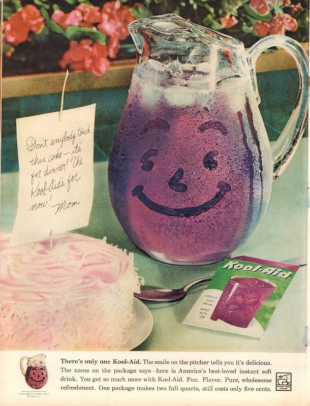 A vintage full-page advertisement for Kool-Aid