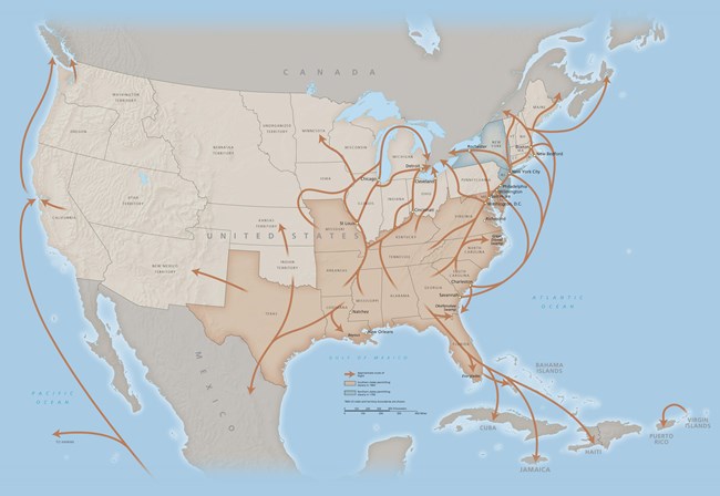 Places Of The Underground Railroad Us National Park Service