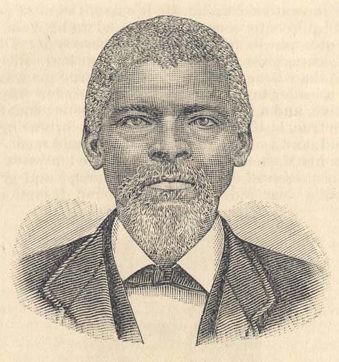 March Haynes A sketch of a African American man wearing a suit.