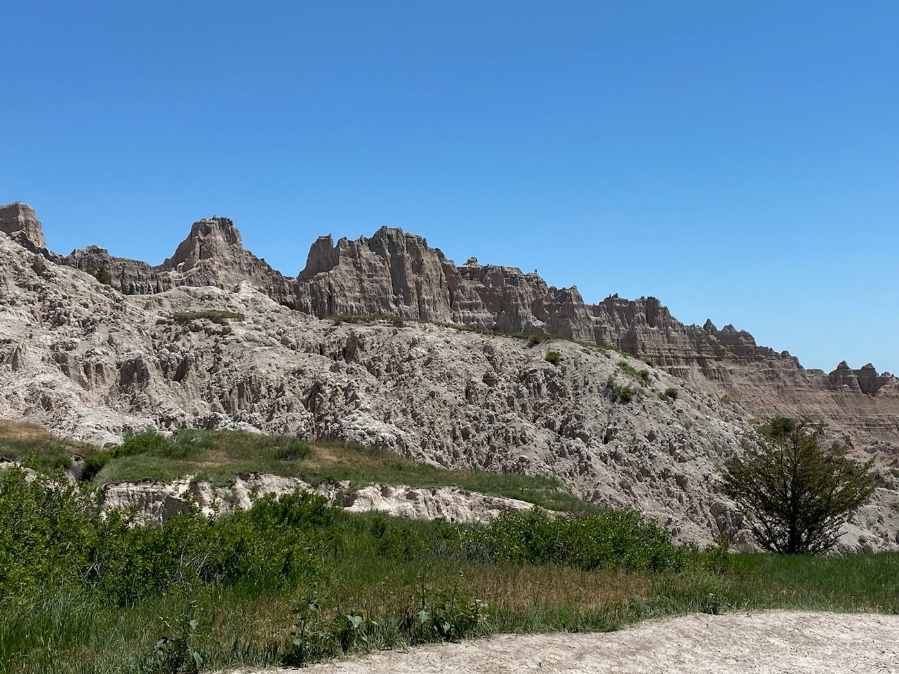 Photo of a rocky ridge.
