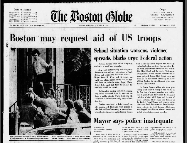 Screenshot 2024-05-09 144825 Newspaper Clipping of a Black man being beaten by white youths
