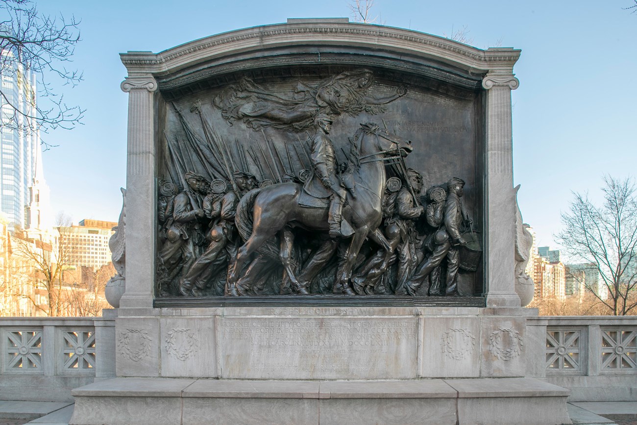 The Robert Gould Shaw Massachusetts 54th Regiment Memorial