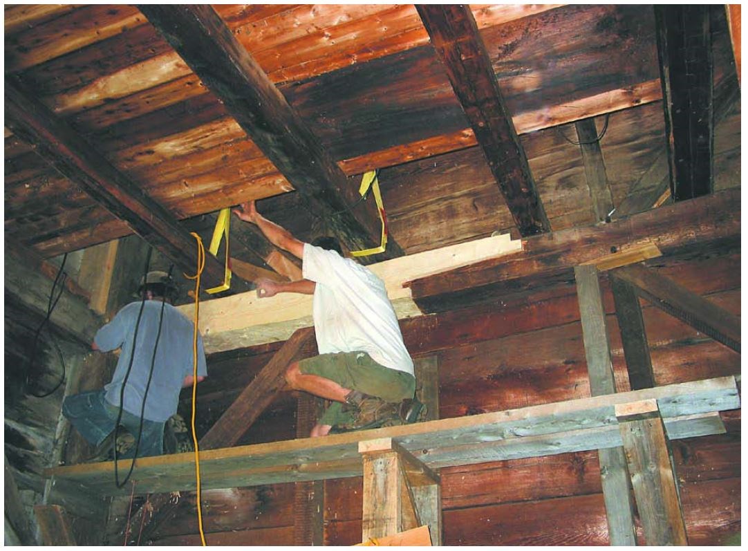 Timber-Framed Steeples - Engineering a Steeple Restoration (U.S. National  Park Service)