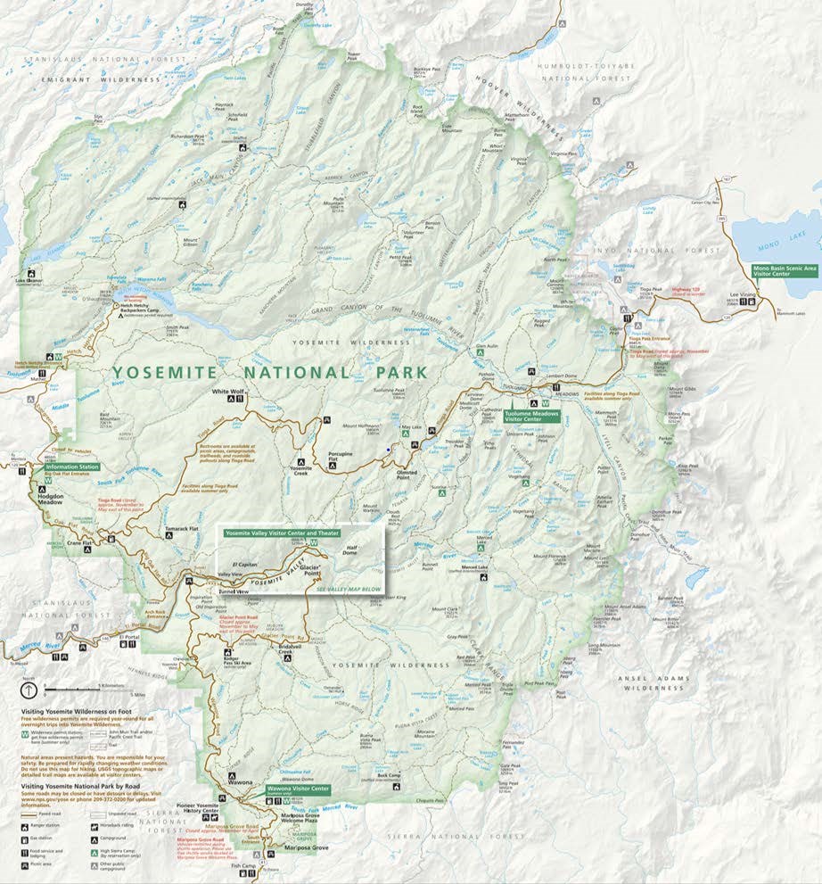 Yosemite National Park Boundaries Stratotype Inventory—Yosemite National Park, California (U.s. National Park  Service)