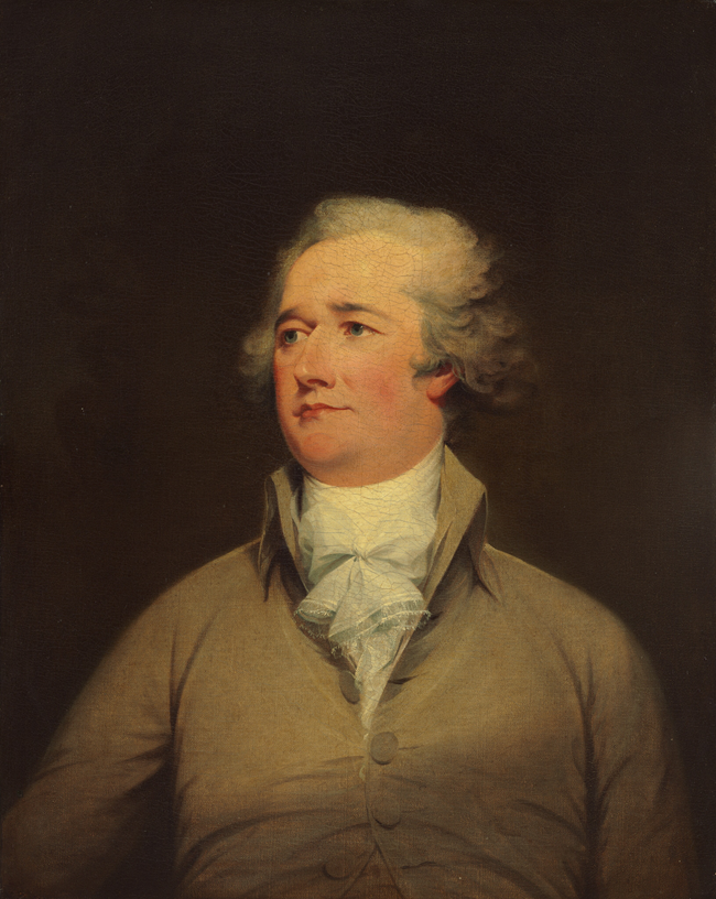 Alexander Hamilton, c.1792 Portrait of Alexander Hamilton