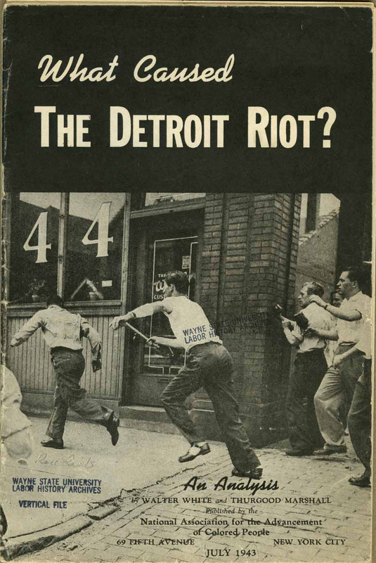 H our History Lesson The Detroit Race Riot of 1943 U.S. National