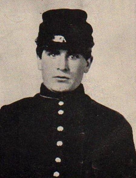 young McKinley wearing his Union uniform and kepi