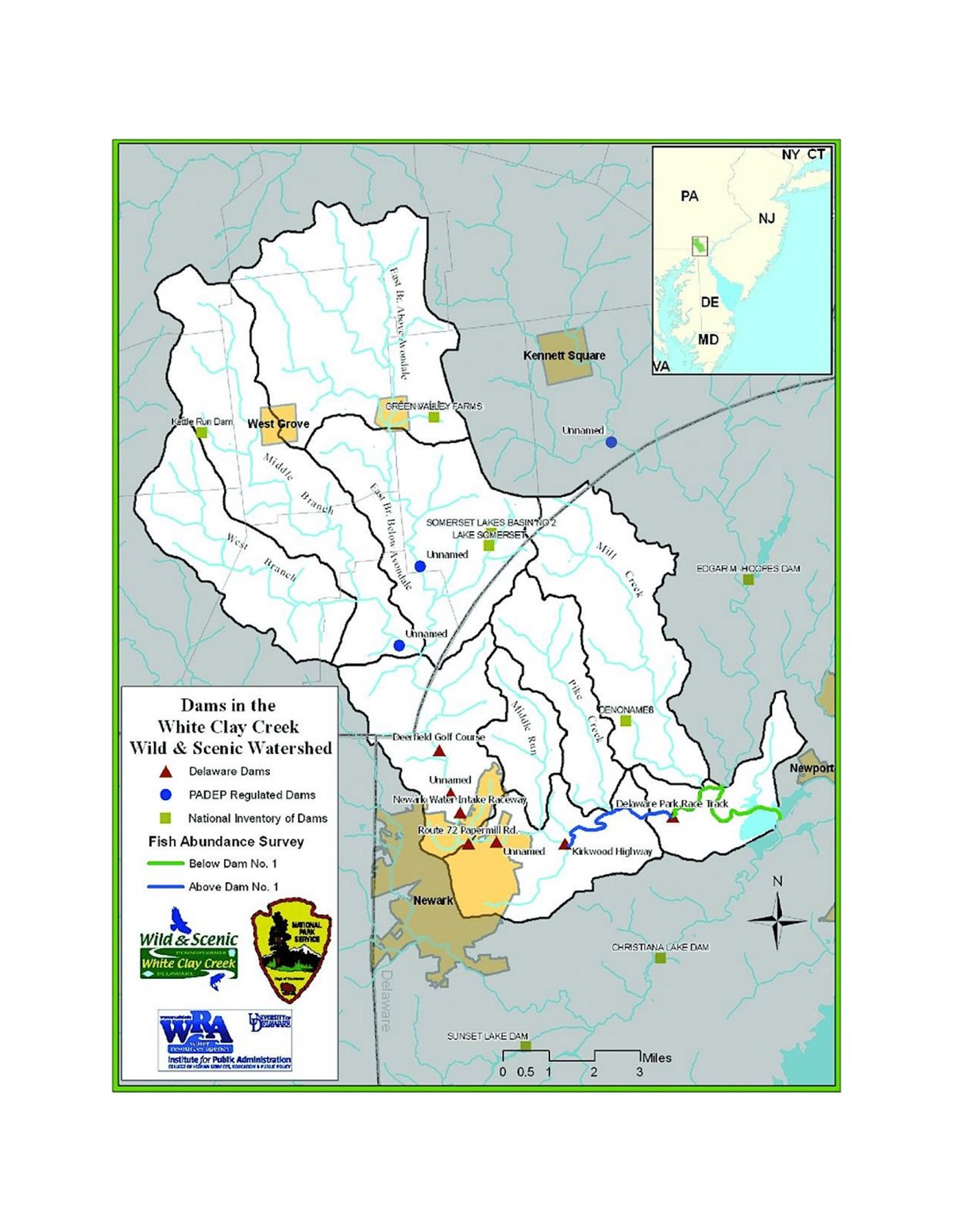 White Clay Creek Fishing Maps Partner Project Spotlight: Dam Removal On White Clay Creek (U.s. National  Park Service)