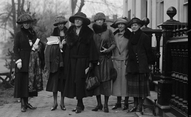 Prominent women at equal rights conference at Woman’s Party. Prominent women at equal rights conference at Woman’s Party.