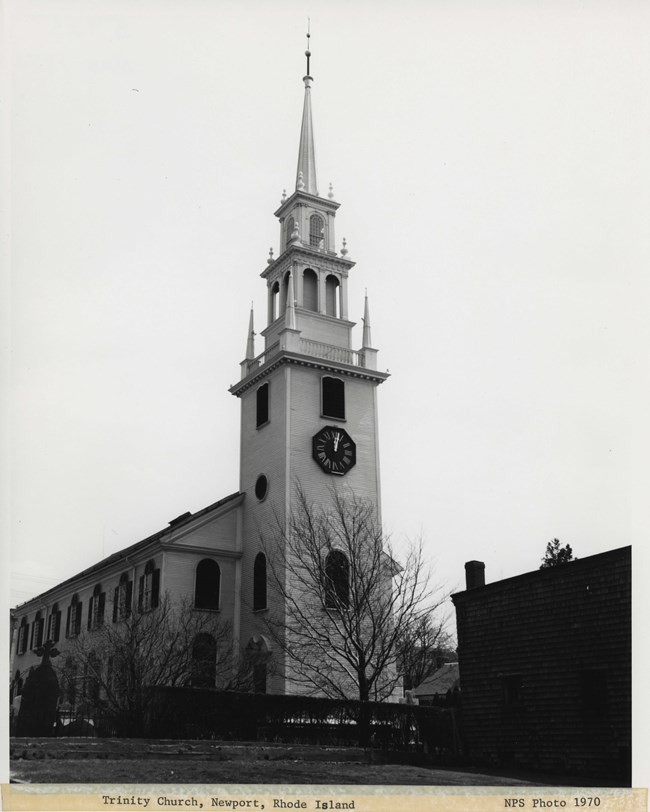 Photo 2: Trinity Church, exterior, 1970 Trinity Church, exterior, 1970
